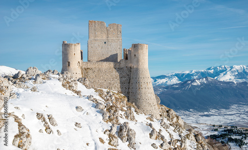 Rocca Calascio fortress, Abruzzo, Italy