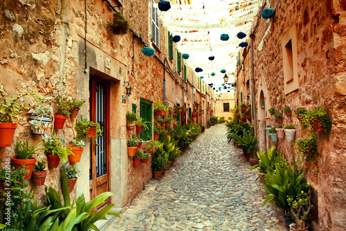 Street in Valldemossa village