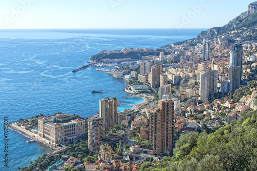 montecarlo monaco panorama