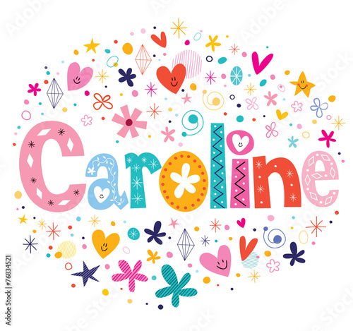 Caroline name design