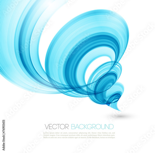 Abstract twist line background. Template brochure design