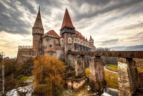 Corvinesti Castle, Hunedoara, Romania