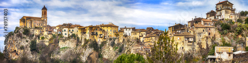 Toffia -hill top village ( beautiful villages of Italy series)