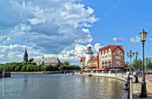 Fish village in Kaliningrad