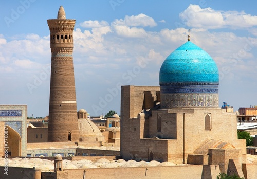 Panoramic view of bukhara from Ark - Uzbekistan