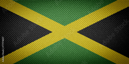 Jamaican fabric flags