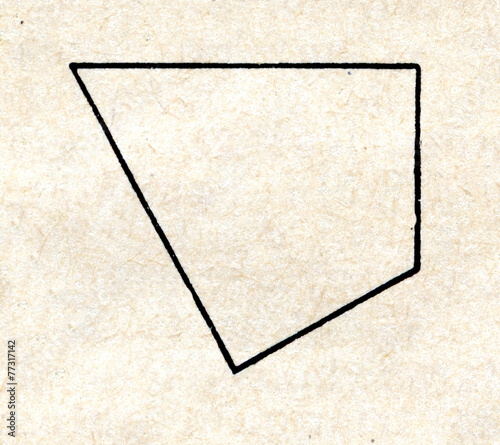 Irregular quadrilateral