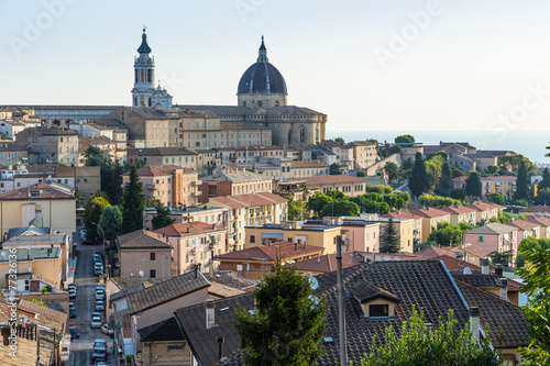 medieval monastery in Loreto, Marche, Italy