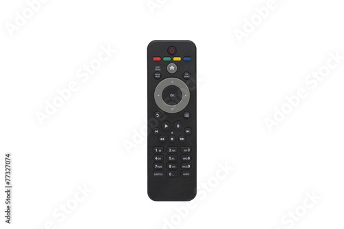 remote control isolated on white background