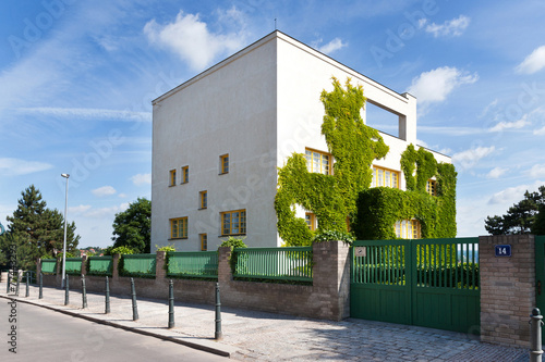 functionalistical Loos (Mueller) villa, Prague, Czech republic