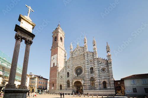 Esterno della cattedrale di Monza