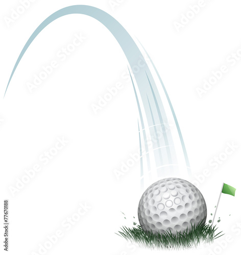 golf ball action