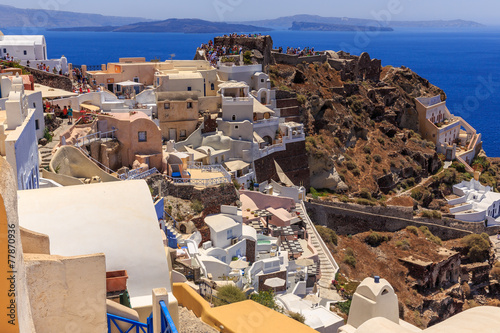 Oia - old and new