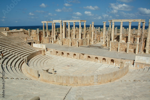 Libia. Leptis Magna. Teatro