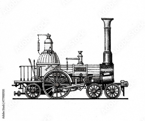 Borsig's first steam locomotive, 1841