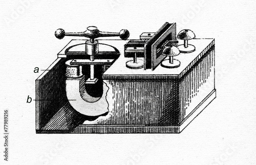 Steinheil's print telegraph, 1836