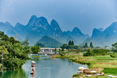 li river Guilin Yangshuo Guangxi China