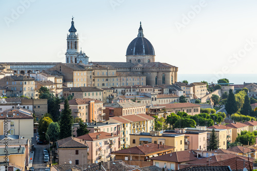 medieval monastery in Loreto, Marche, Italy