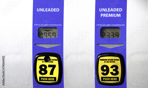 Fuel pump price under two dollars