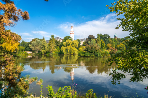 Bad Homburg, Schlosspark, Weißer Turm