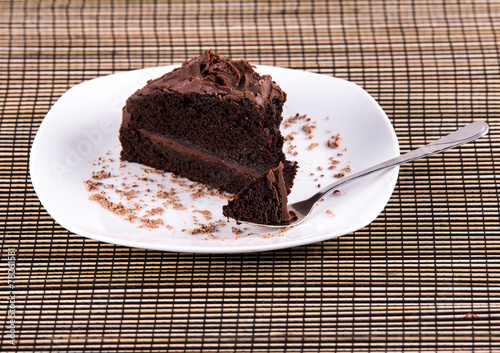ciasto czekoladowe trójkąt