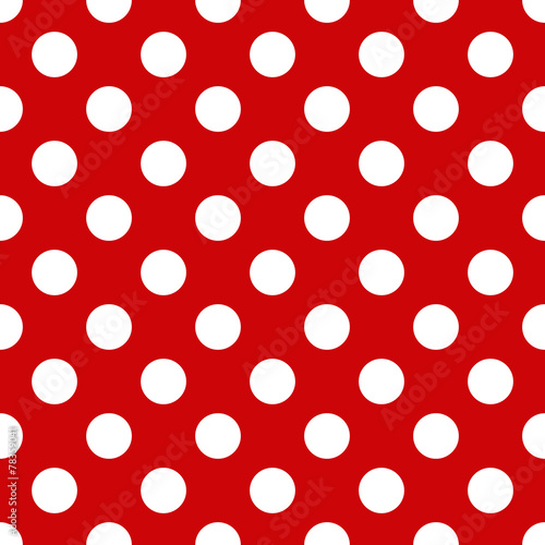 Seamless polka dot pattern for Your design