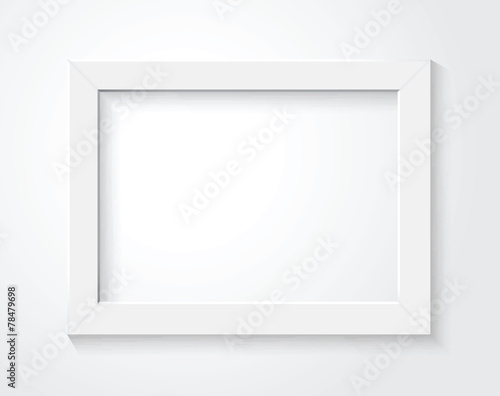 white frame