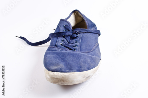 Old tennis shoe