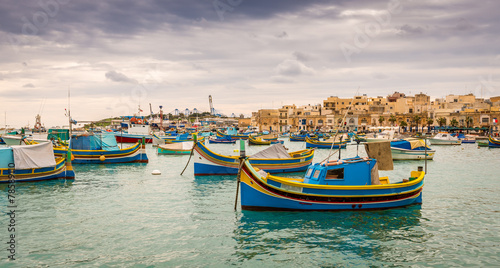 Port de Marsaxlokk à Malte