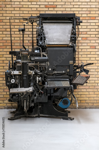 Linotype machine