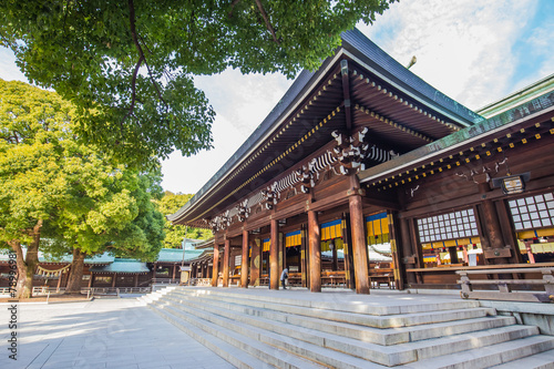 Meiji-jingu Shrine in Tokyo, Japan