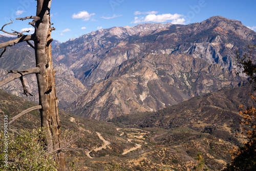 King's Canyon California Sierra Nevada Range Outdoors