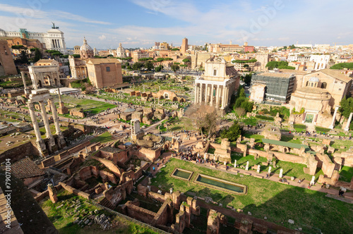 Roma Foro Romano Monte palatino