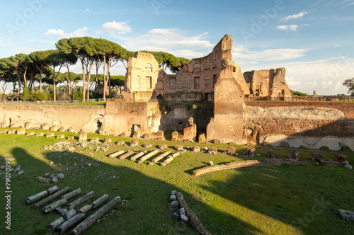 Roma Foro Romano Monte palatino