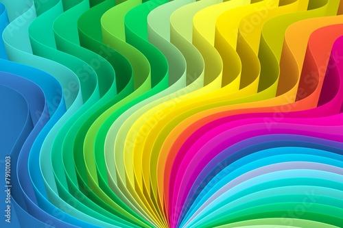 abstract background with lines wave color