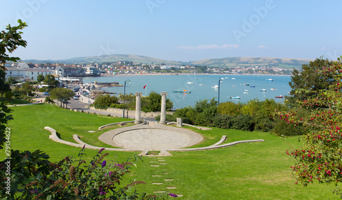 Swanage Dorset England UK Prince Albert Gardens