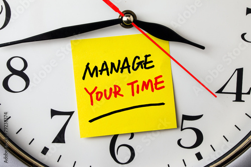 manage your time