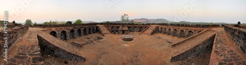 Corjuem Fort, military fortress, Goa, India