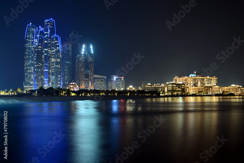 Skyline of Abu Dhabi, UAE