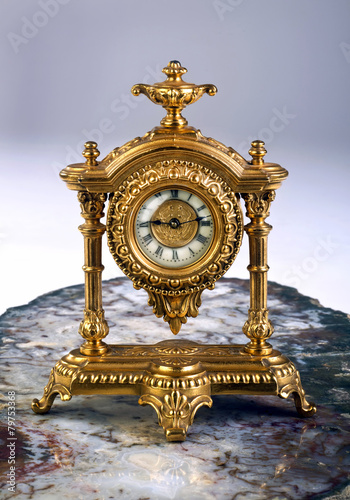 French Gold Clock.