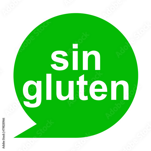 Icono texto sin gluten