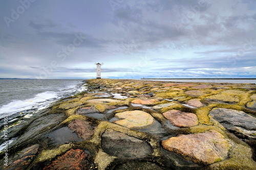 Morze, latarnia morska, Swinoujscie , Polska