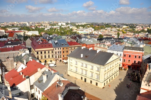 Stare Miasto, Lublin, widok z lotu ptaka