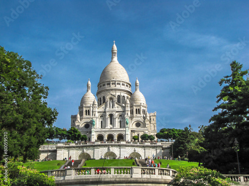 Sacre Coeur in Paris France