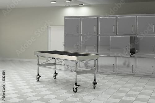 autopsy room