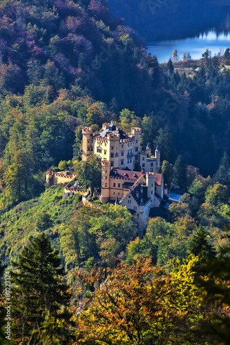  Hohenschwangau castle in Bavaria, Germany