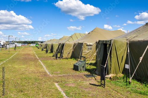 Army camp