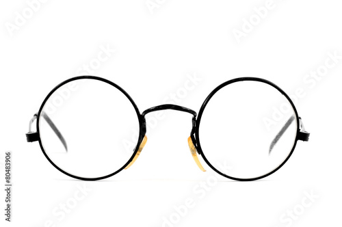 round-lens eyeglasses