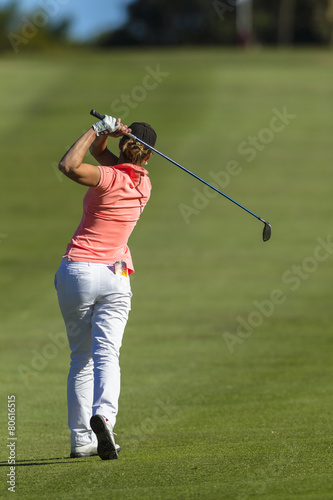 Golf Girl Swing Action