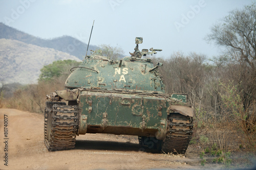 northern army tank in south sudan